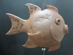 Fisch aus Redston-Ton