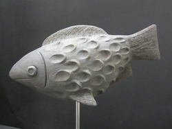Fisch aus Togo-Ton
